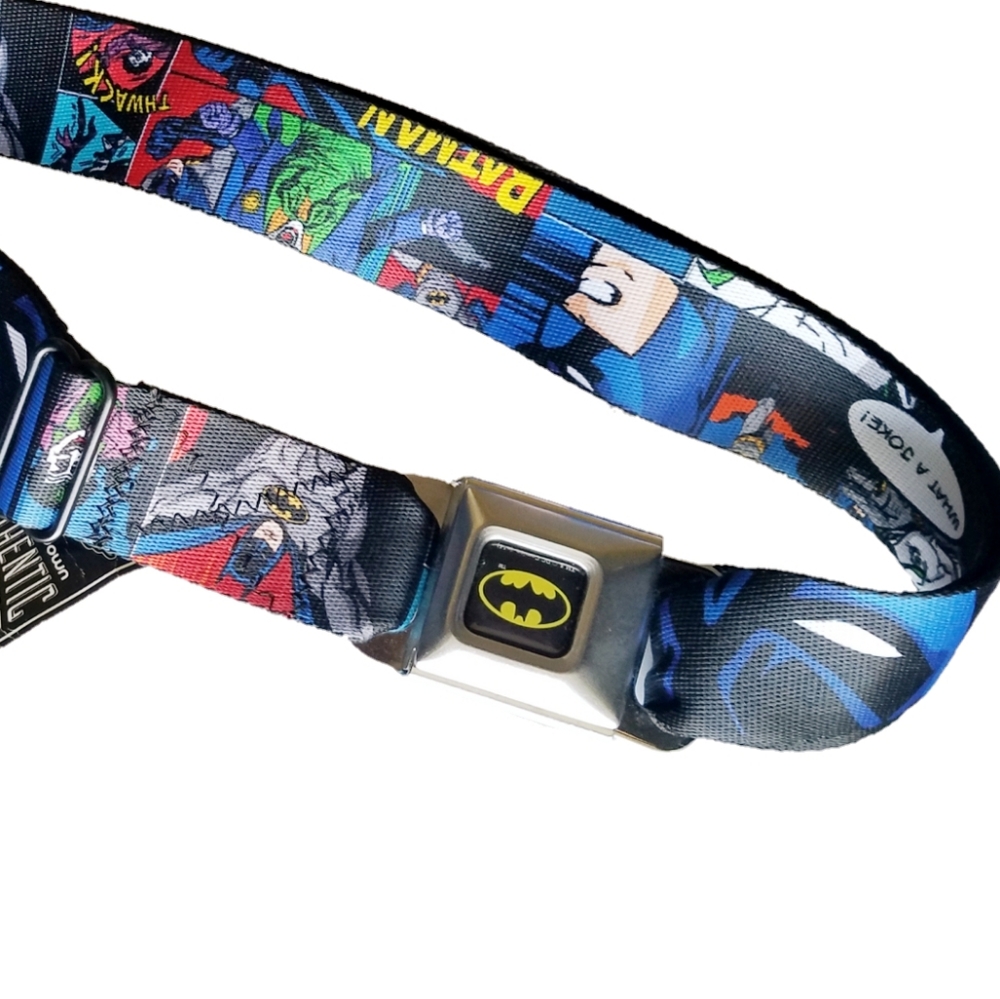 Batman and Joker Seatbelt Belt